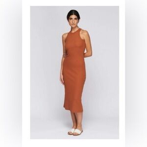 KOTN 90s Tank Dress in Terracotta Size S
